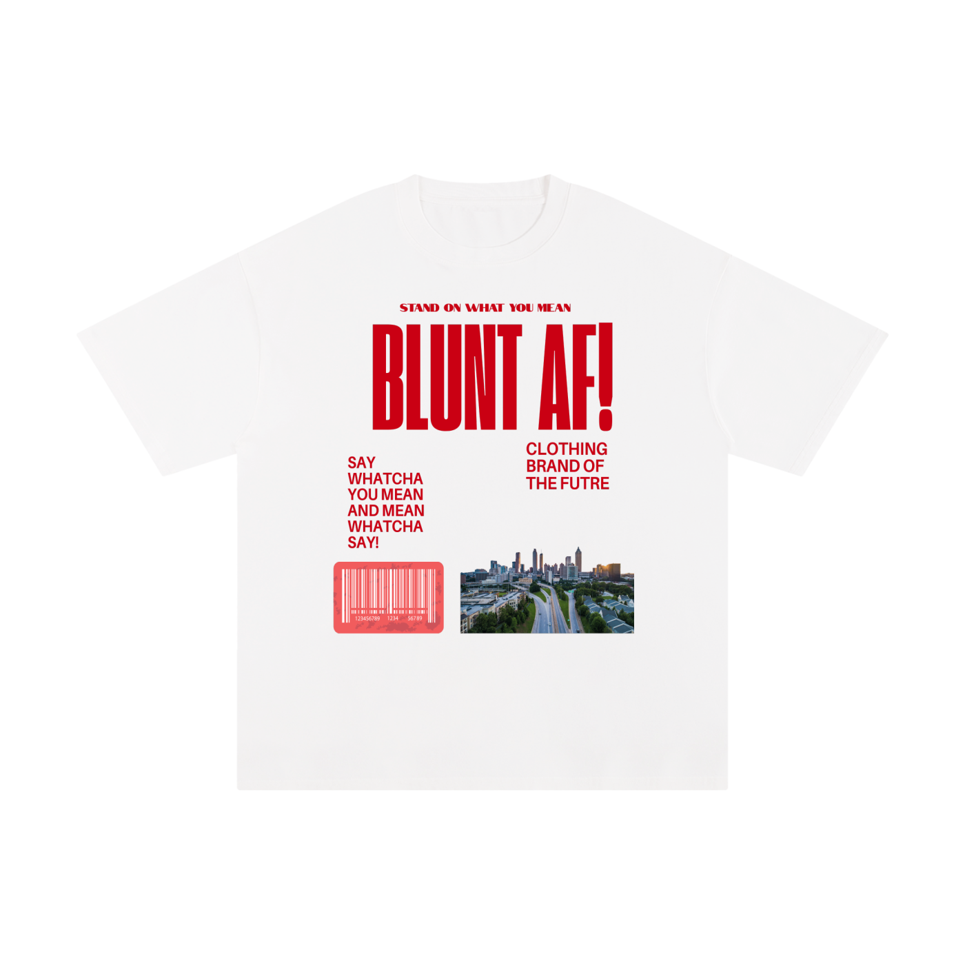 SOWYM Blunt AF! Unisex T-shirt