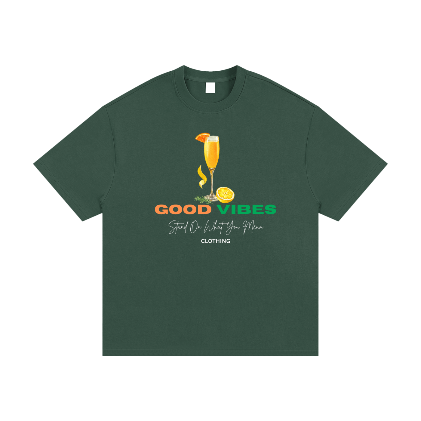 SOWYM Good Vibes Essential Heavyweight Cotton T-Shirt