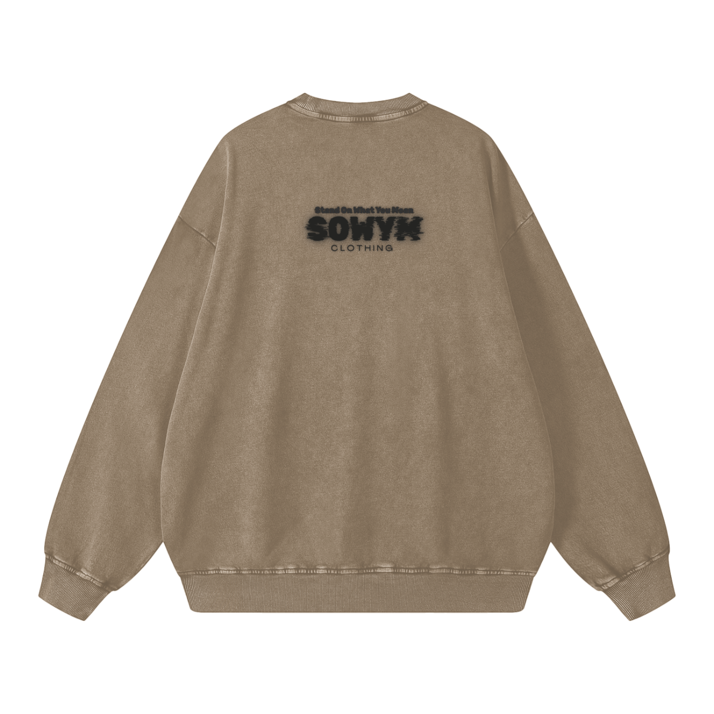 SOWYM Snow Washed Oversized Sweatshirt