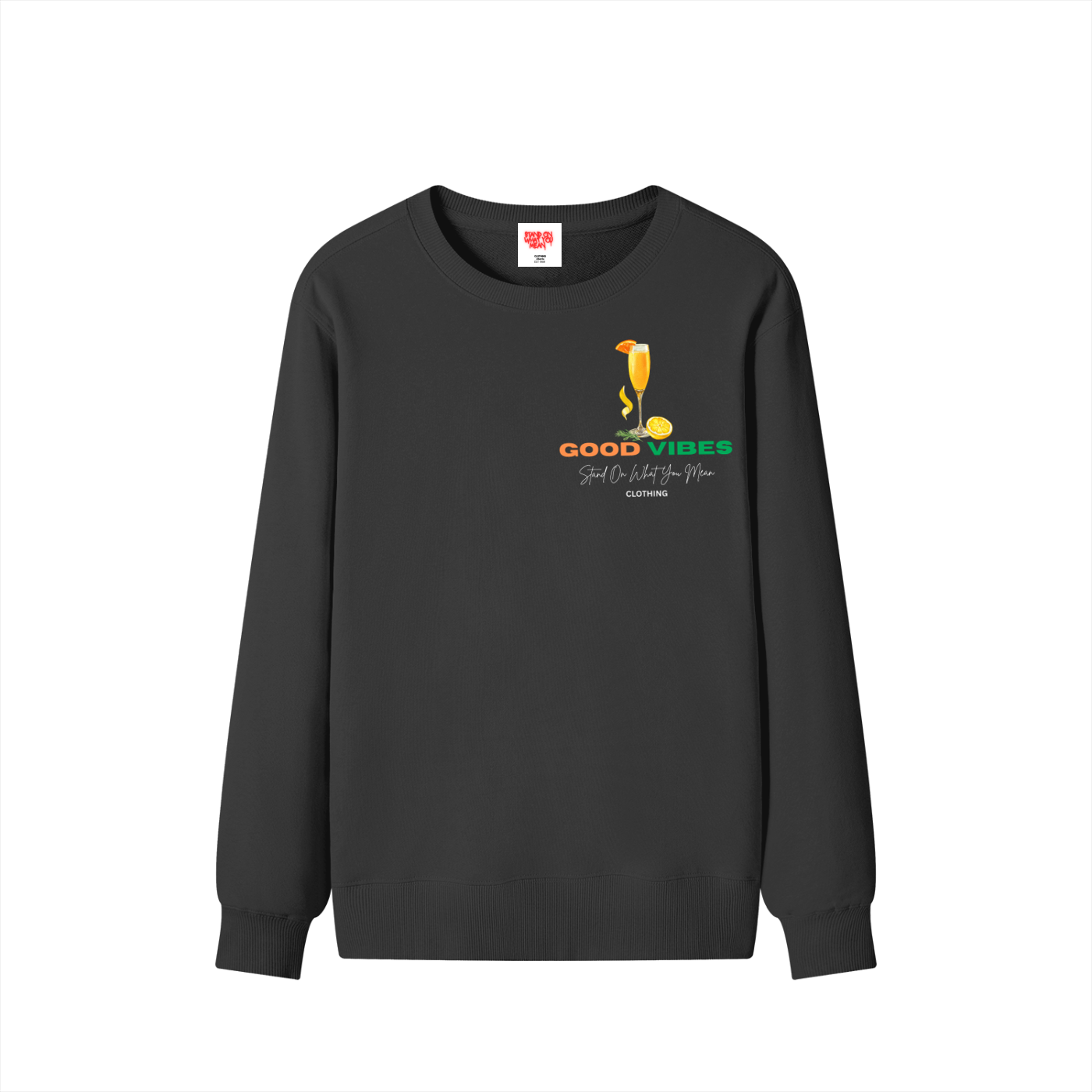 SOWYM Good Vibes Unisex Cotton Sweater