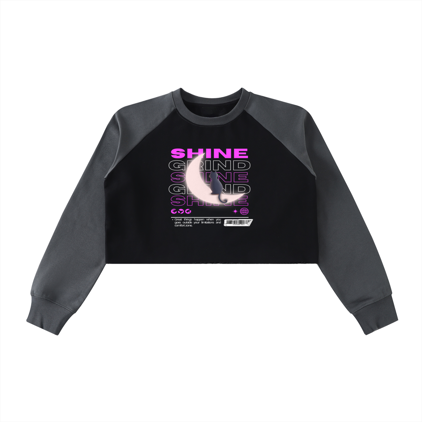 SOWYM Ladies Crop Sweatshirt