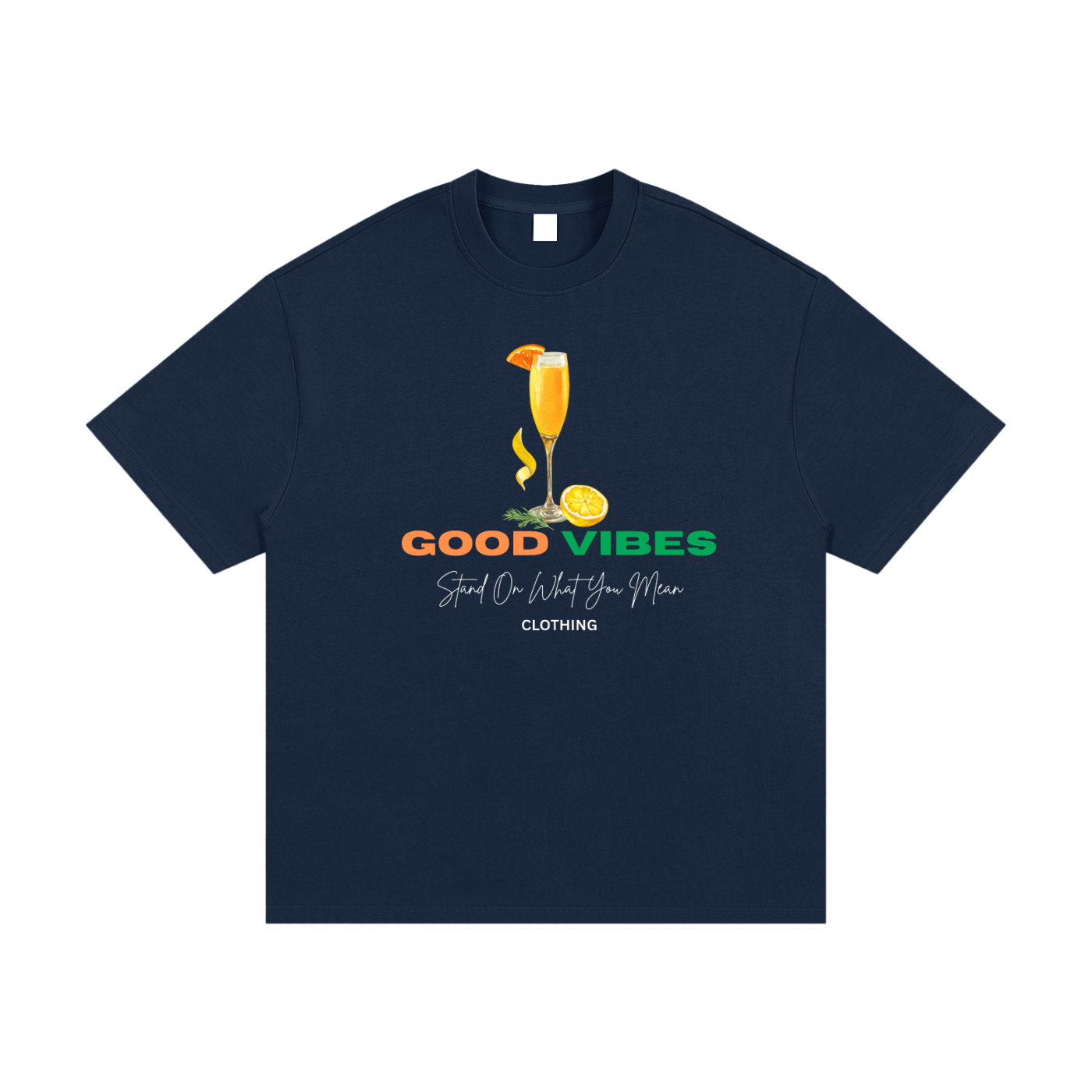 SOWYM Good Vibes Essential Heavyweight Cotton T-Shirt