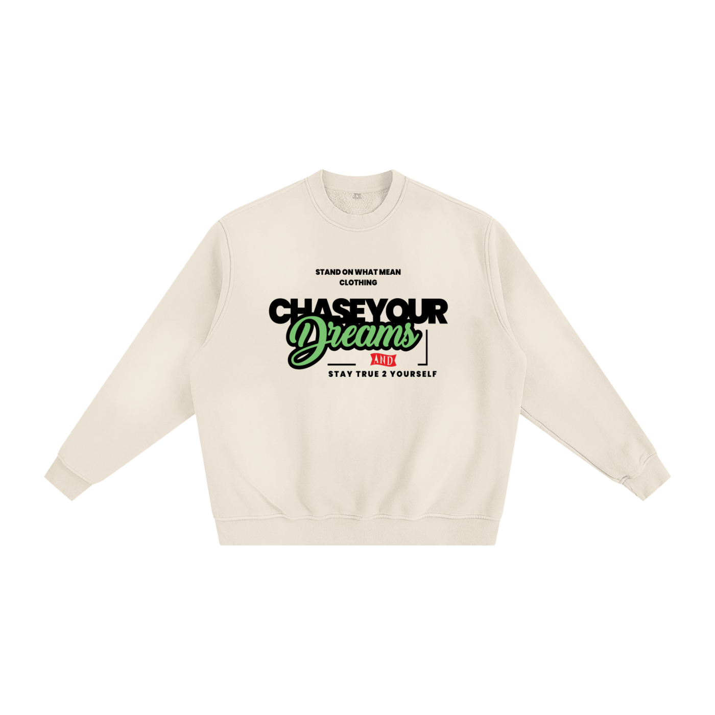 SOWYM Unisex Sunfade Fleeced Sweatshirt