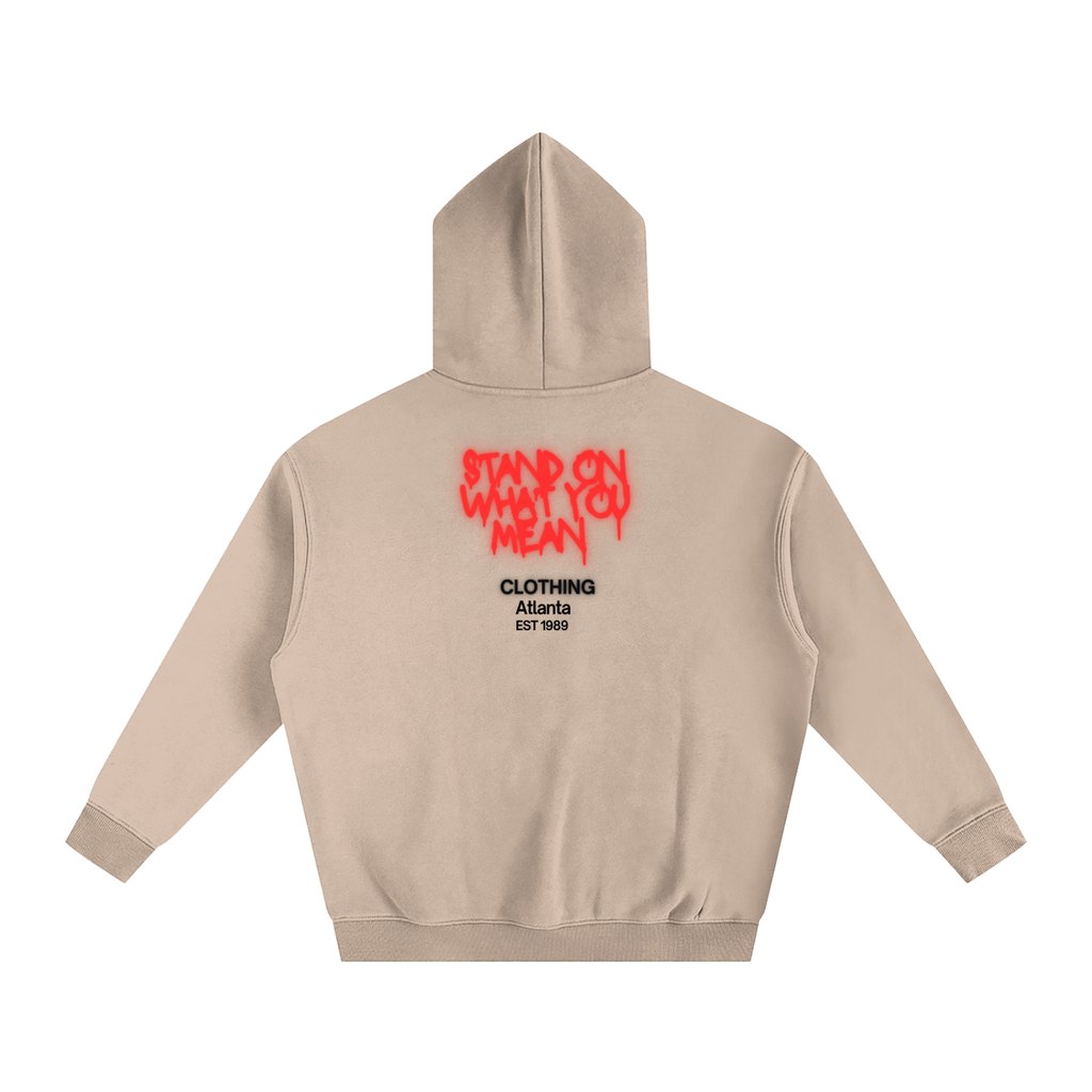 Oversize Fleeced Hoodie