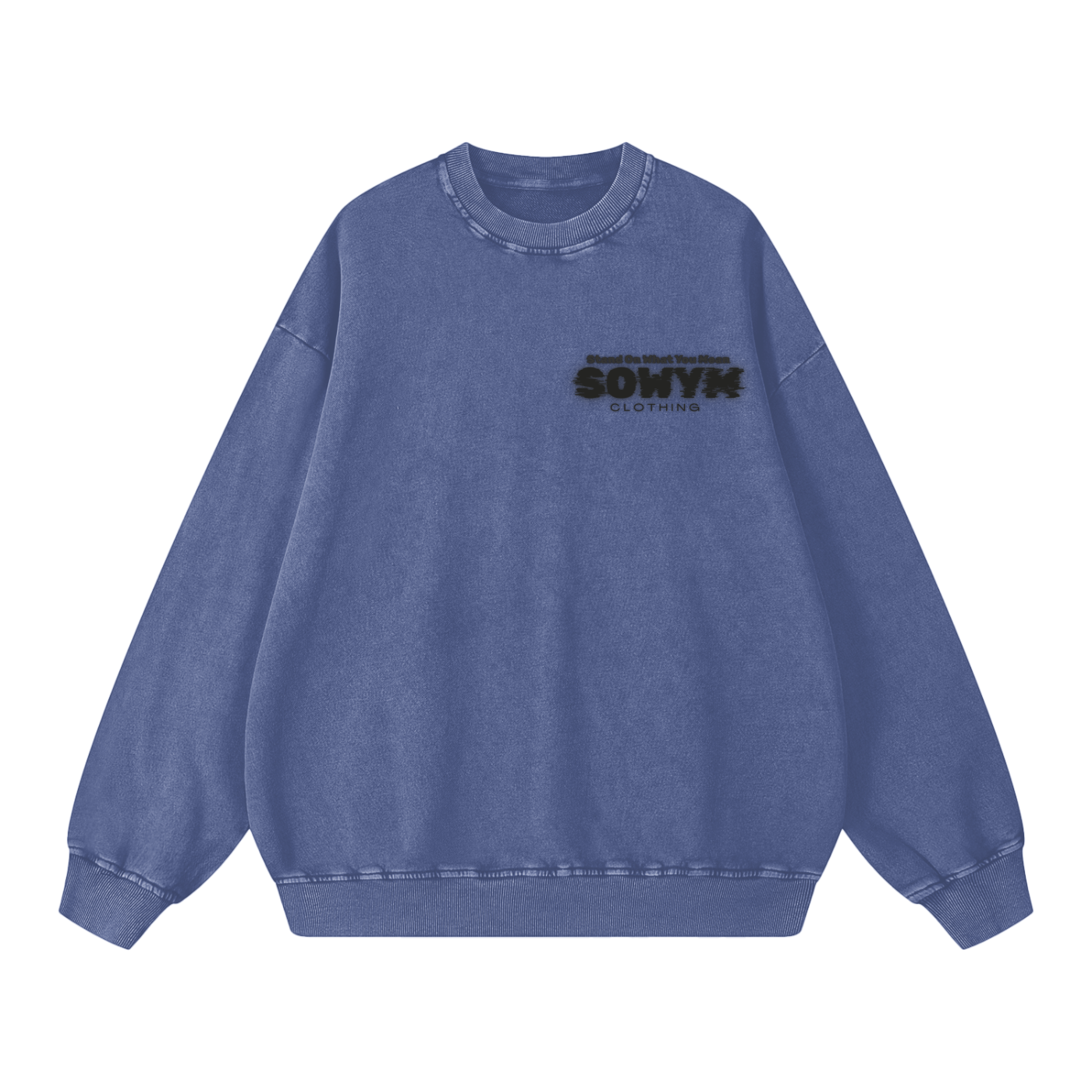 SOWYM Snow Washed Oversized Sweatshirt