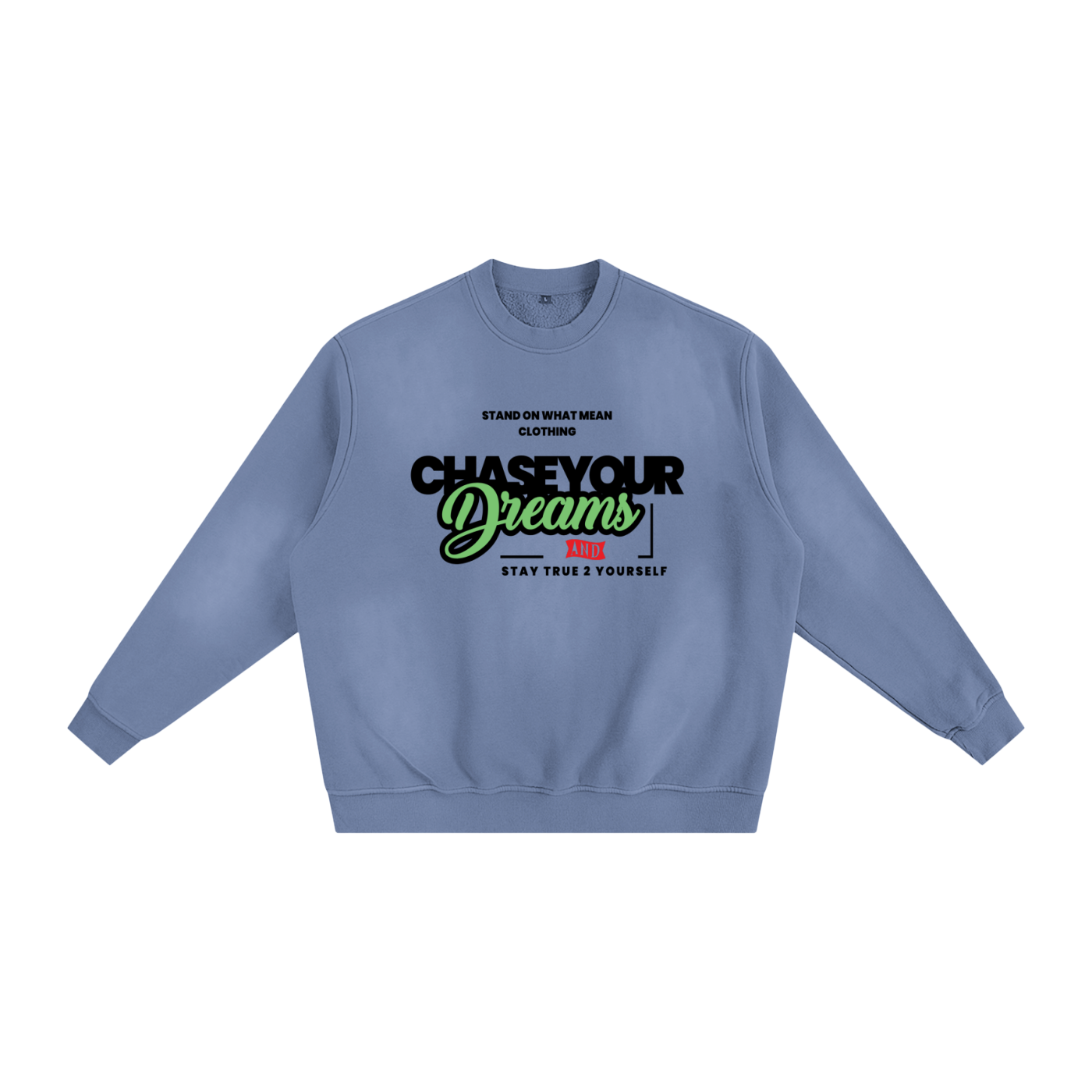 SOWYM Unisex Sunfade Fleeced Sweatshirt