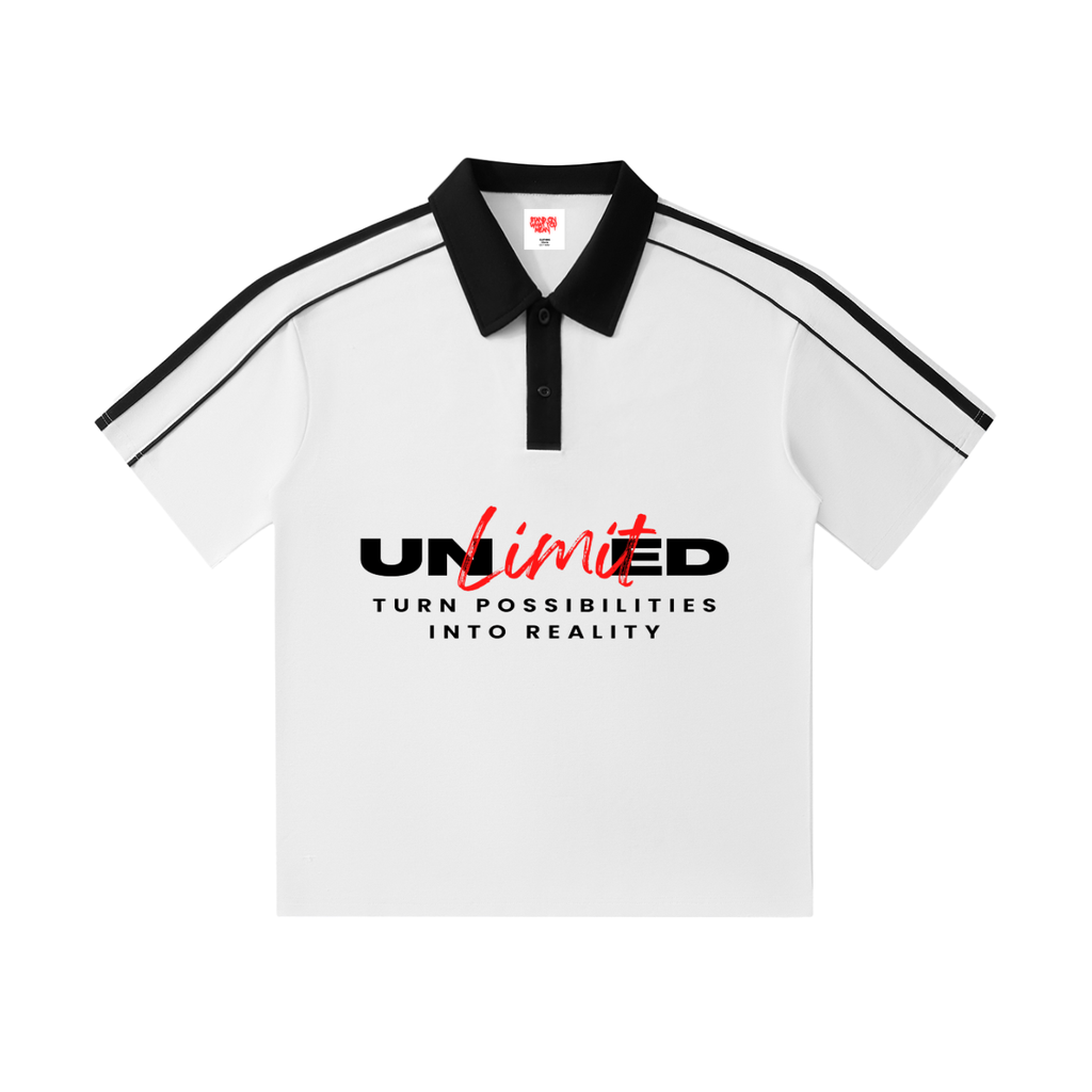 SOWYM Unisex-Sleeve Polo Shirt