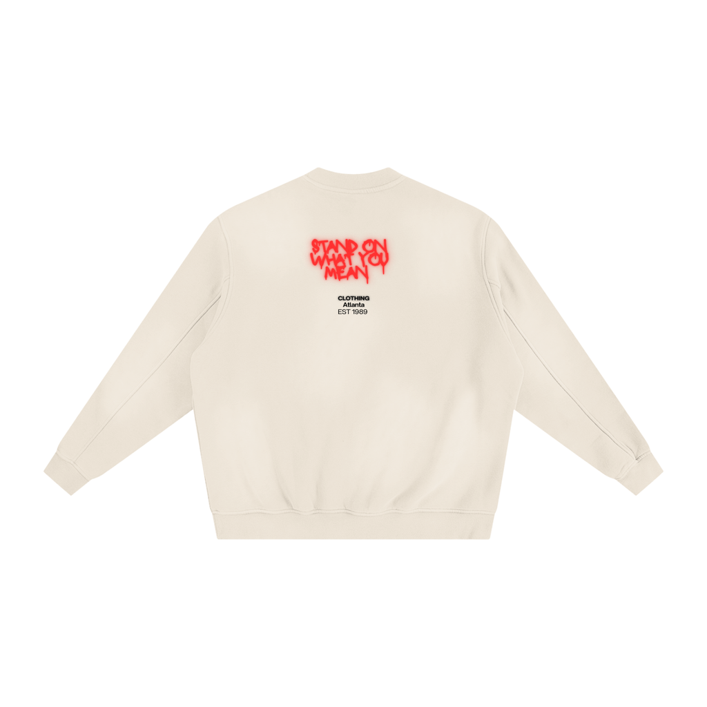 SOWYM Unisex Sunfade Fleeced Sweatshirt