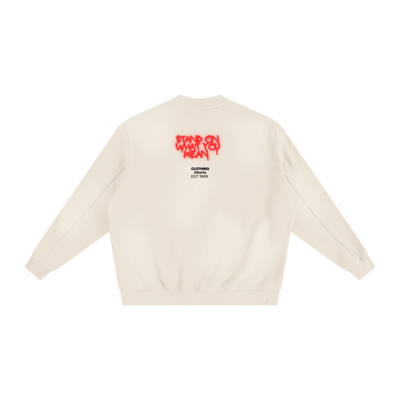 SOWYM Unisex Sunfade Fleeced Sweatshirt