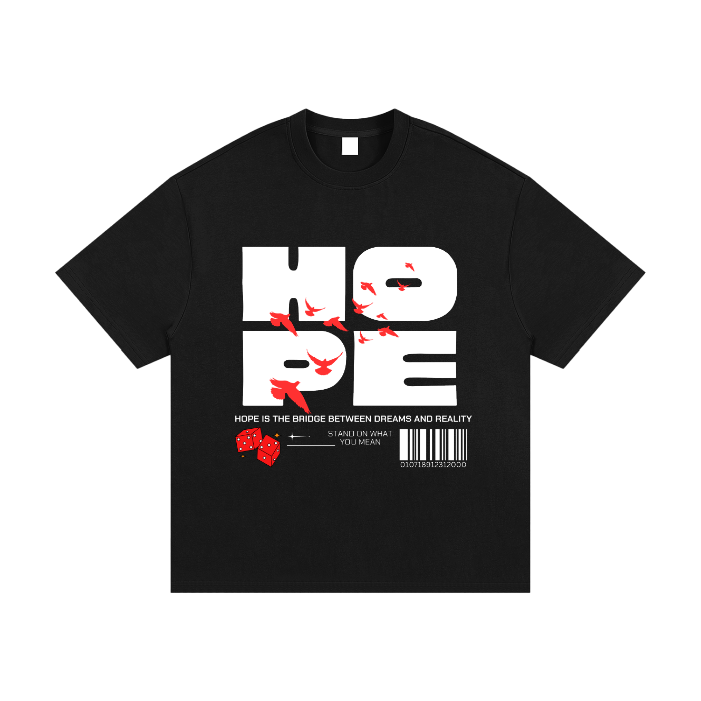SOWYM Hope Essential Heavyweight Cotton T-Shirt