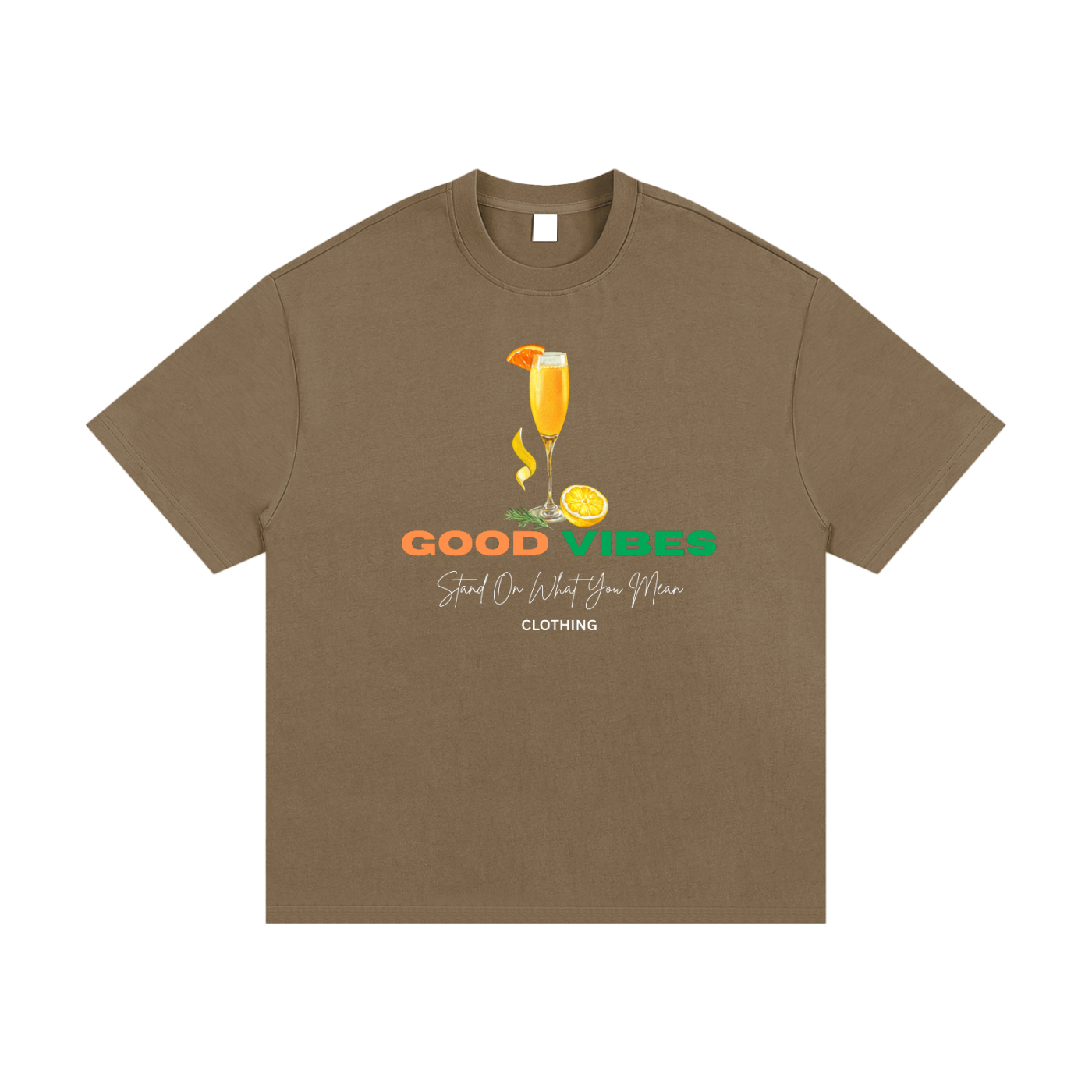 SOWYM Good Vibes Essential Heavyweight Cotton T-Shirt